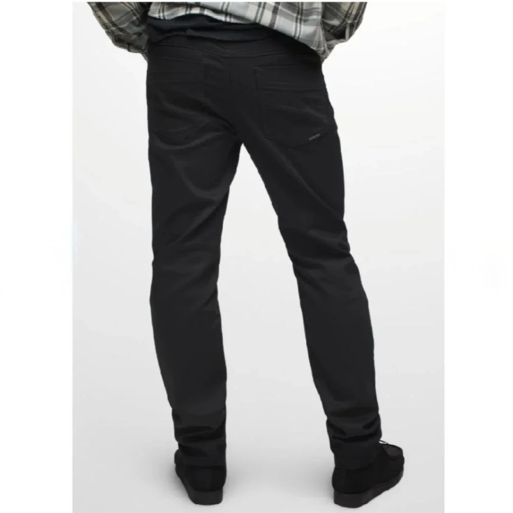 Men's Prana Bridger Slim Fit Black Out Jeans Size 34/32